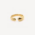 Ayla Open Ring | 18k Gold Plated Stainless Steel 0