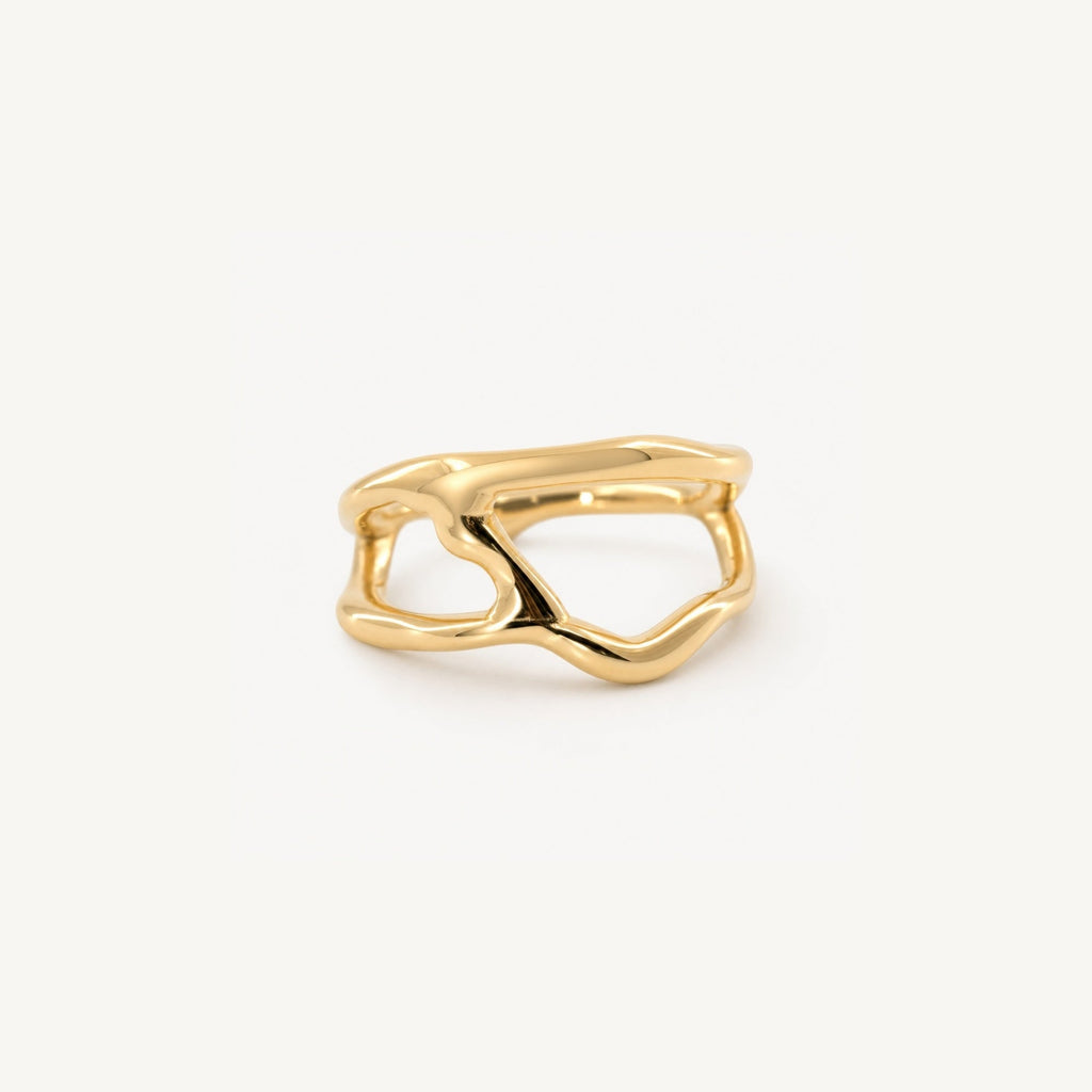 Belen Ring Jewelry | 18k Gold Plated Stainless Steel 0