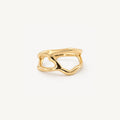 Belen Ring Jewelry | 18k Gold Plated Stainless Steel 0