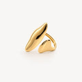 Bexley Open Ring | 18k Gold Plated, Adjustable 0