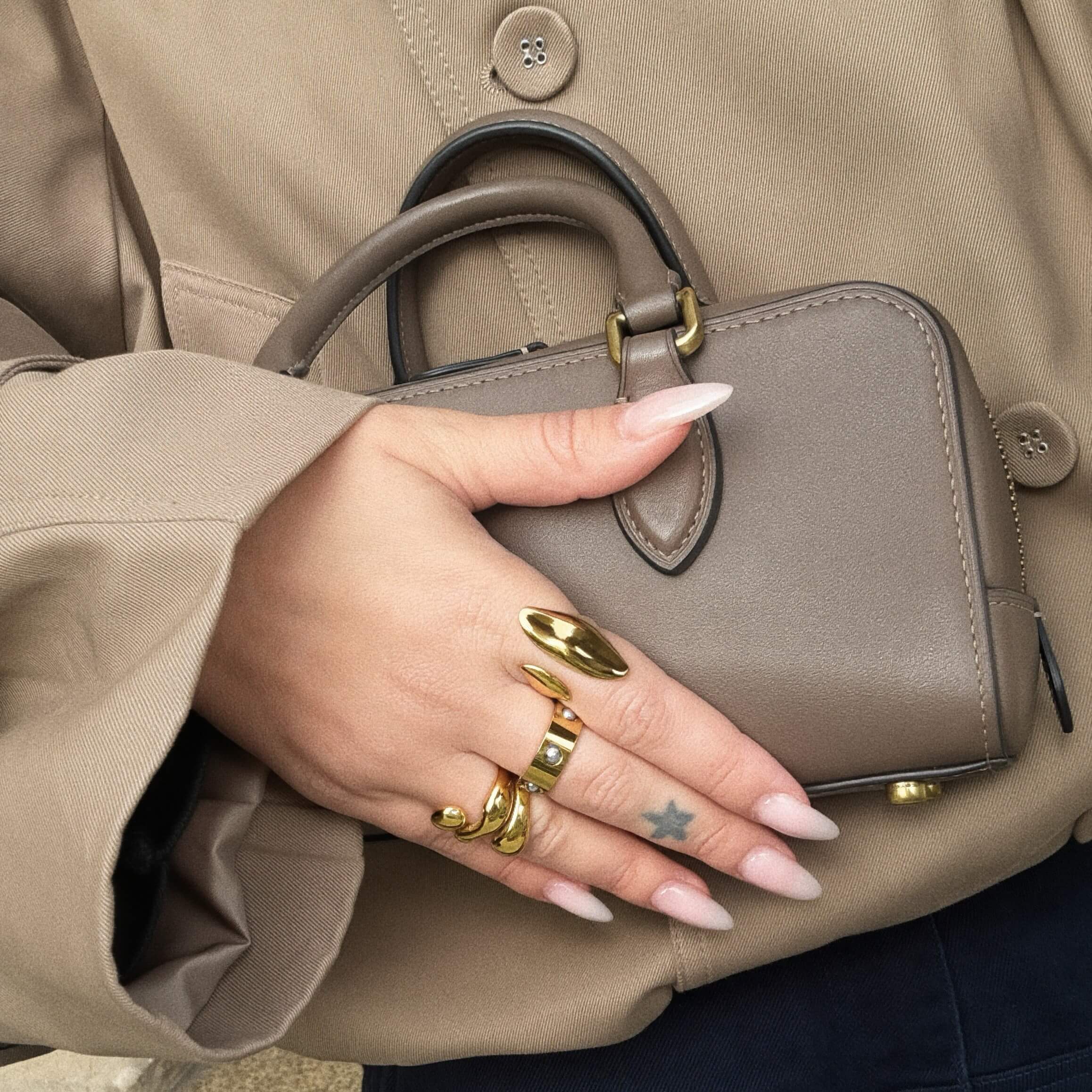 Bexley Open Ring | 18k Gold Plated, Adjustable 3