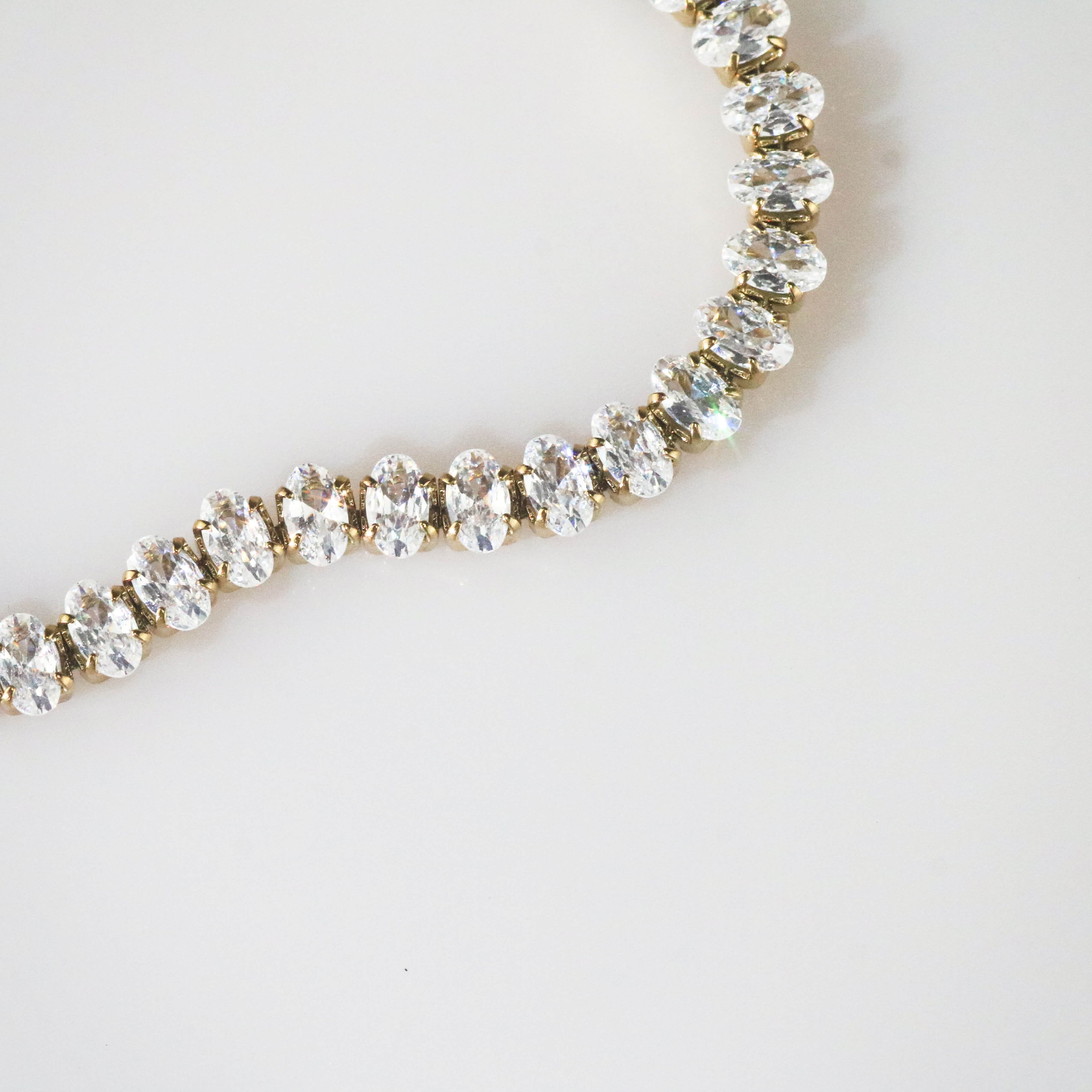 Bexley Tennis Bracelet | 18k Gold Plated, Waterproof 3