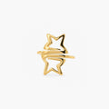 Celeste Star Wrap Ring | 18k Gold Plated Stainless Steel 0