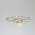 Celeste Vintage Bracelet | 18k Gold Plated Brass, Mother of Pearl 0