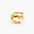 Cora Wrap Ring | 18k Gold Plated Stainless Steel 0