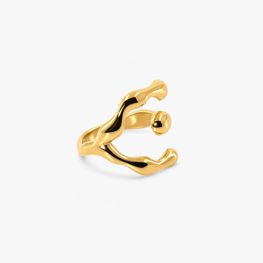 Cora Wrap Ring | 18k Gold Plated Stainless Steel 1