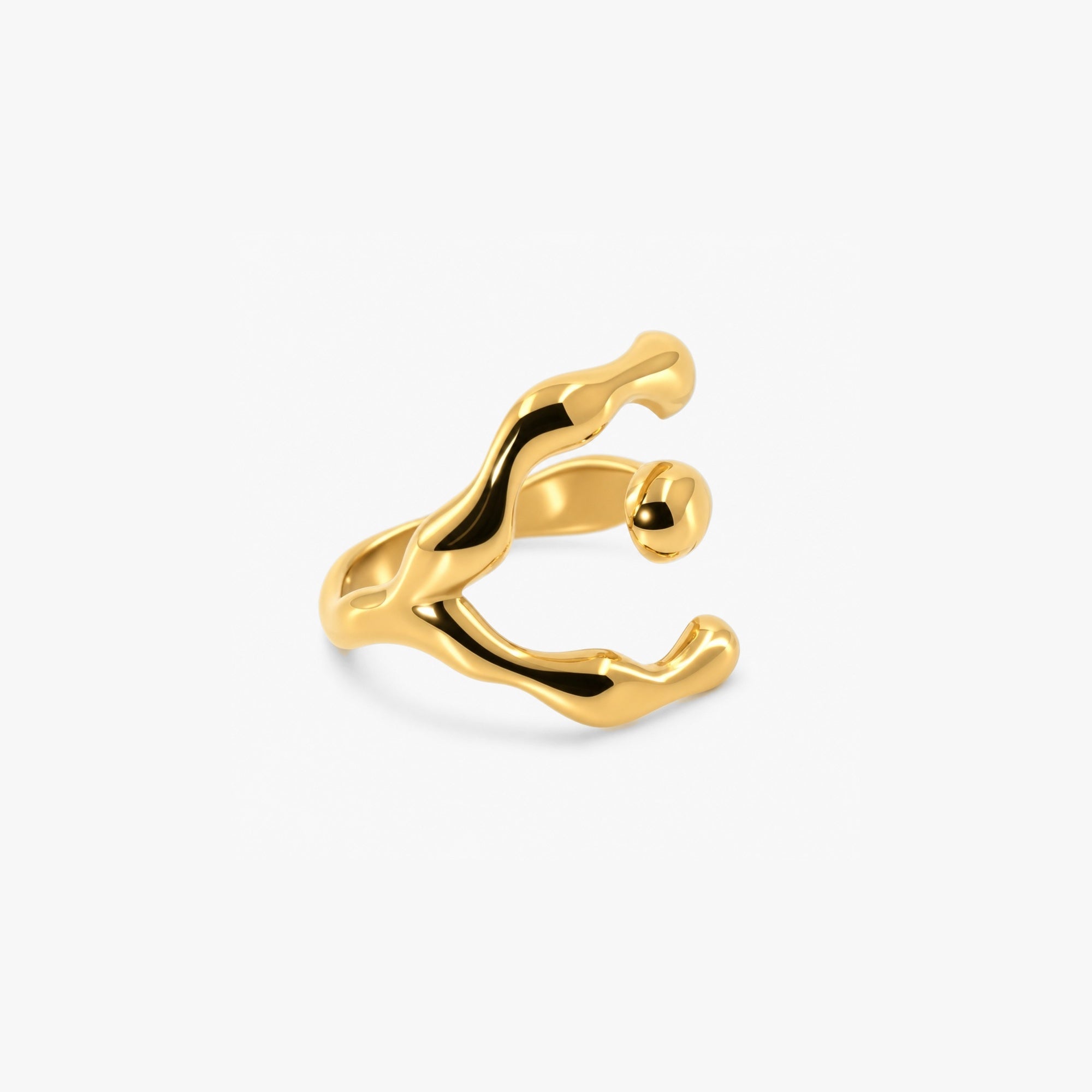 Cora Wrap Ring | 18k Gold Plated Stainless Steel 1