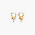Dara Hoop Earrings | 18k Gold Plated, Tarnish Resistant 0