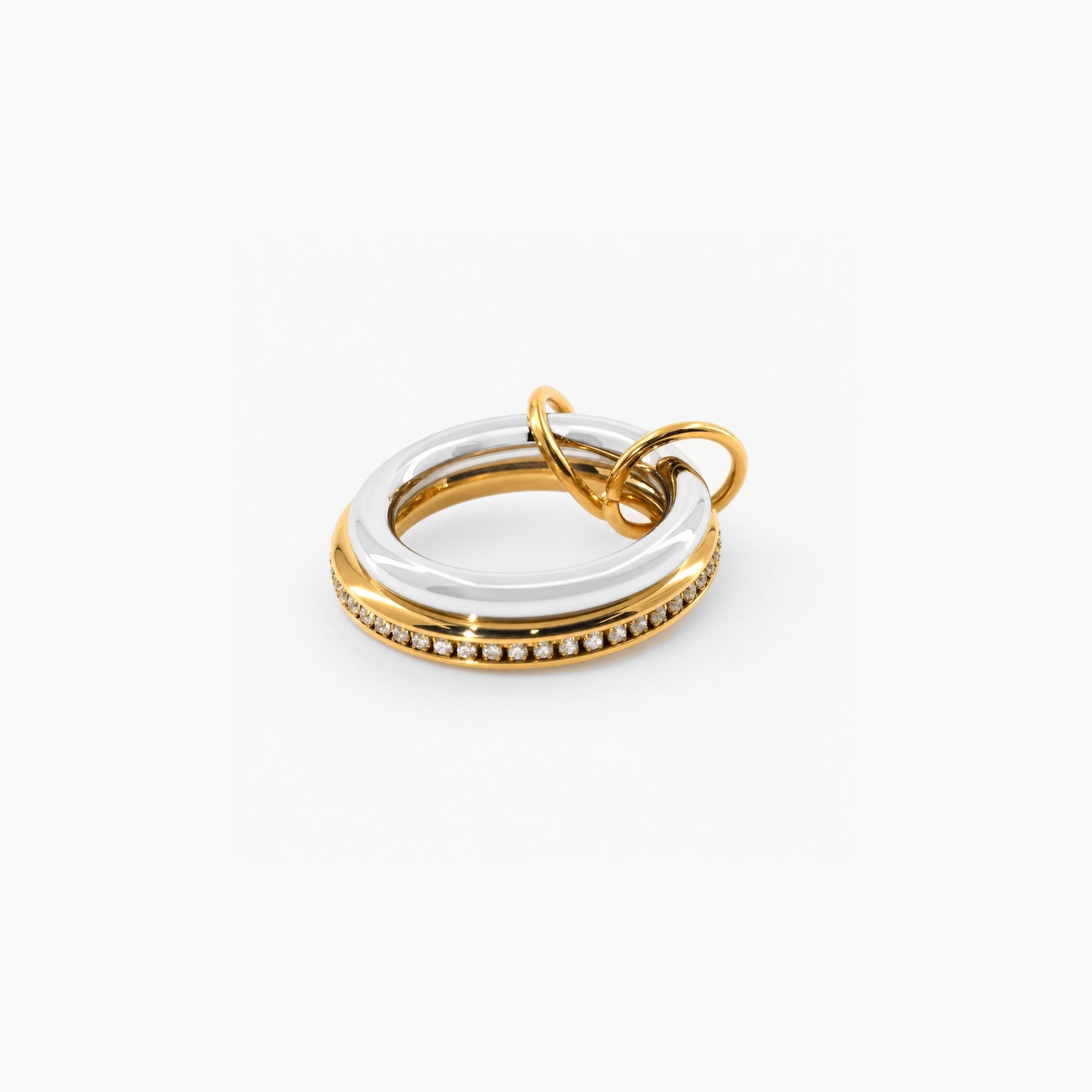 Dara Link Ring | 18k Gold Plated, Tarnish Resistant 0