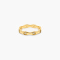 Elysia Crystal Ring | 18k Gold Plated, Tarnish Resistant 0