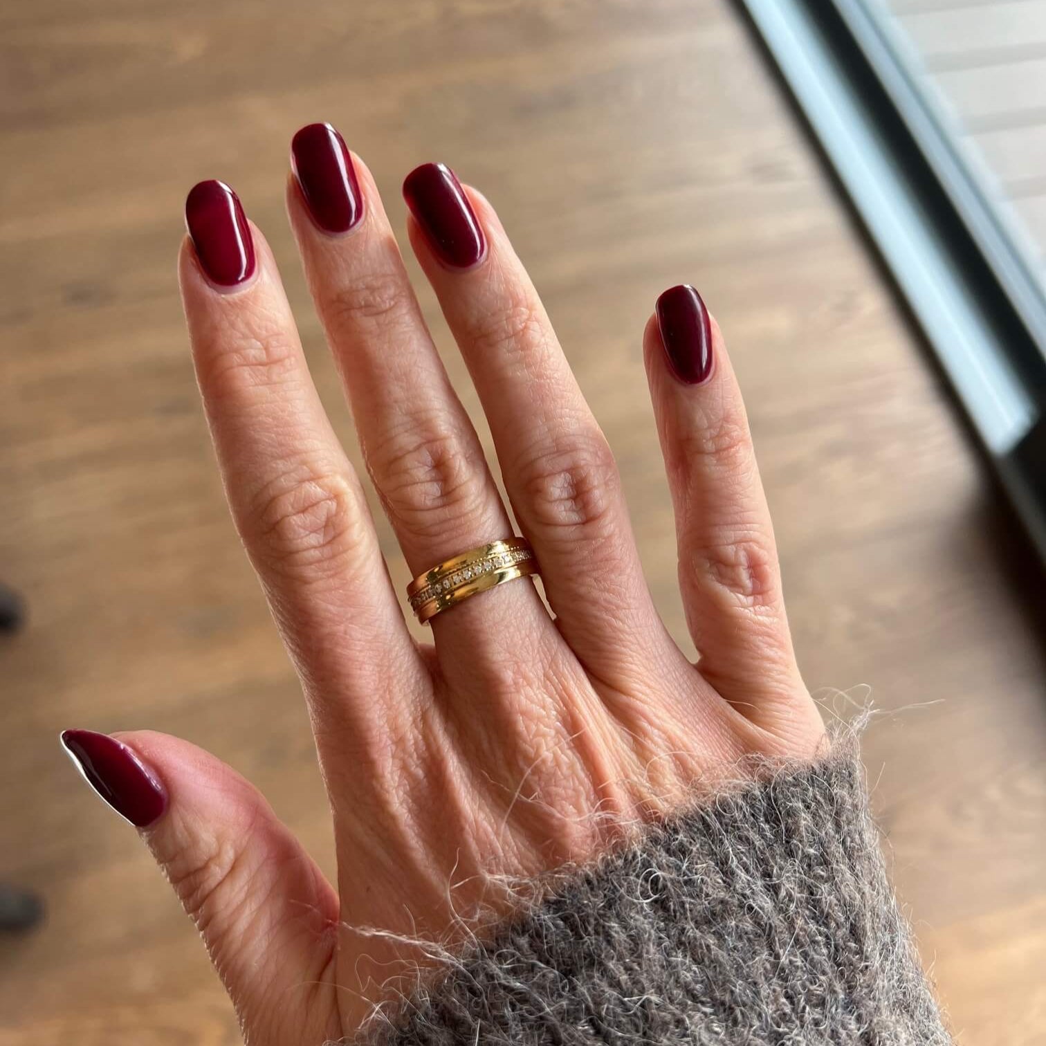 Elysia Sparkle Band Ring | 18k Gold Plated, CZ Accents 2