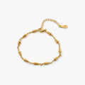 Fiora Fish Anklet for women, featuring 18k gold plating, adjustable design for a perfect fit

 0
