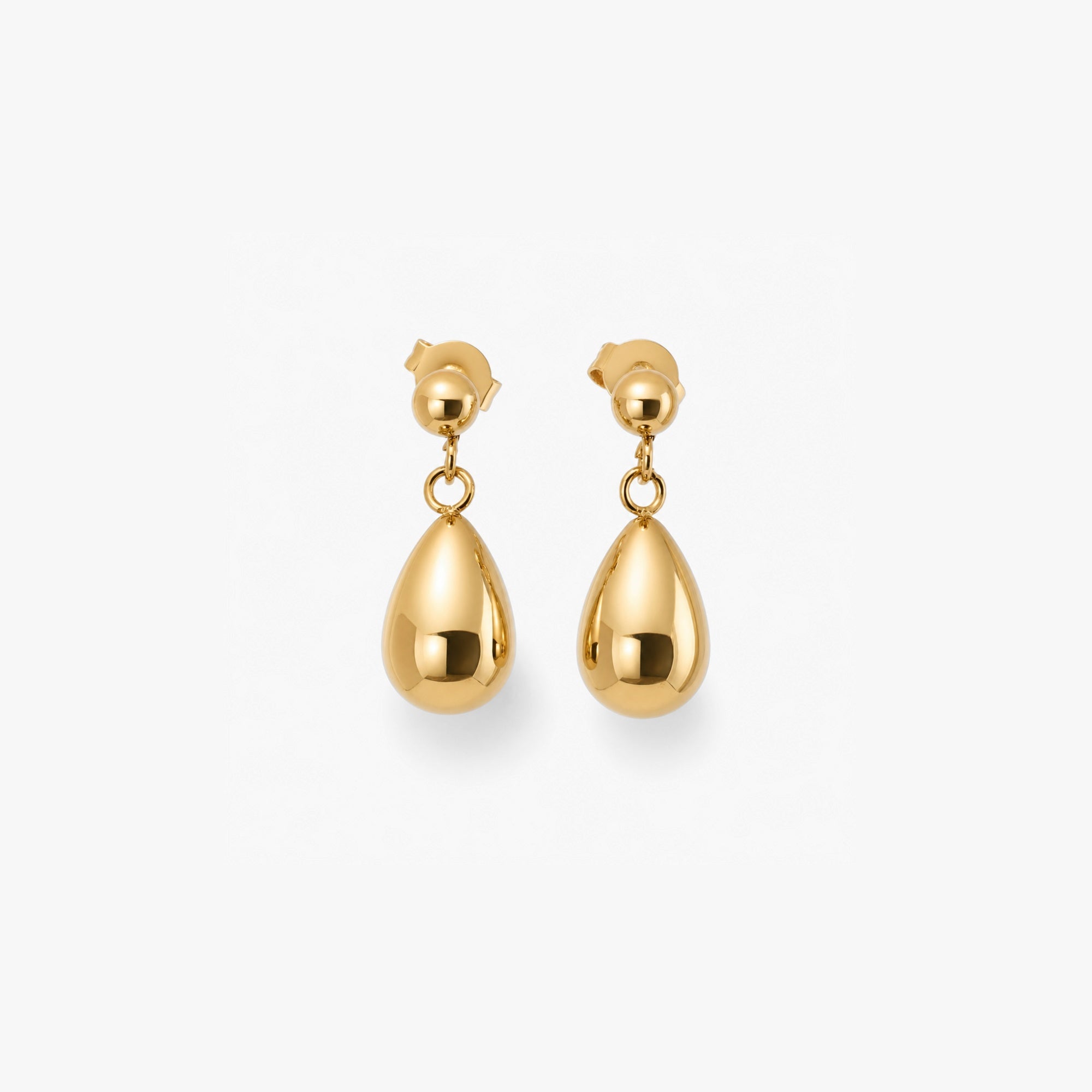 Gala Teardrop Earrings | 18k Gold Plated, Tarnish Resistant for Women 0