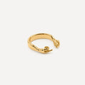 Galen Open Hands Ring | 18k Gold Plated Stainless Steel 0
