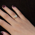 Haven Heart Ring Set | 18k Gold Plated, Sterling Silver 0