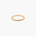 Haven Slim Band Ring | Herringbone Design, Stainless Steel 0