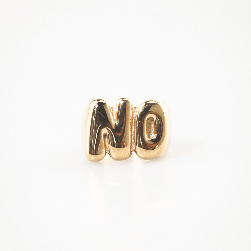 Nero Statement Ring | Chunky Gold-Tone, 18k Gold Plated 3