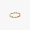 Riva Twist Ring | 18k Gold Plated Stainless Steel 0