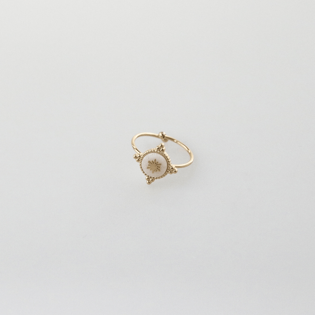 Riven Starburst Ring | 18k Gold Plated, Adjustable Size 5-8 3