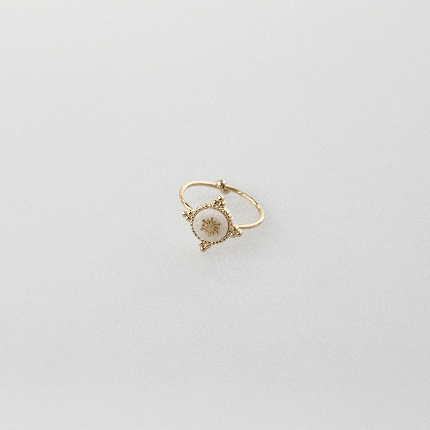 Riven Starburst Ring | 18k Gold Plated, Adjustable Size 5-8 3