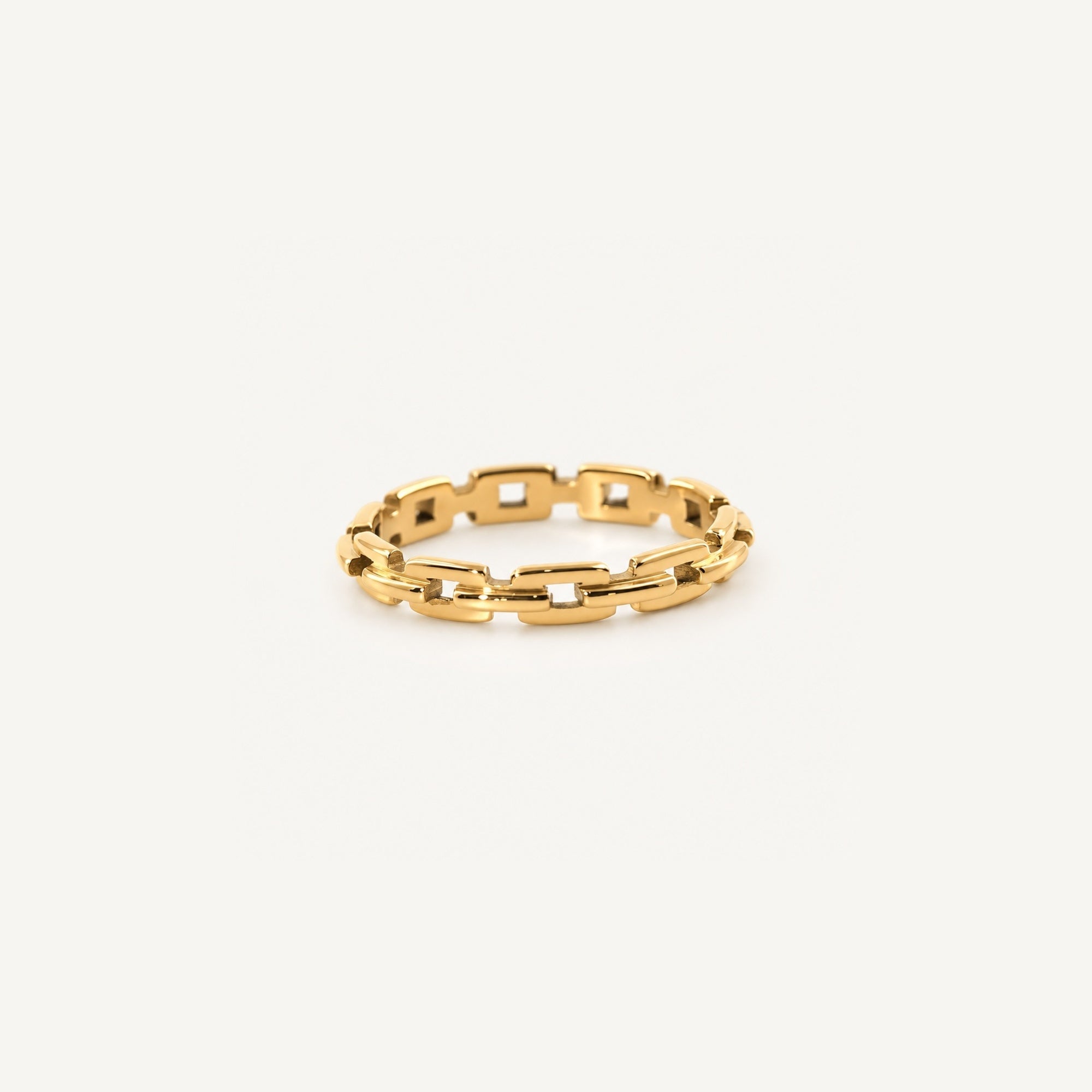Rylan Linked Ring | 18k Gold Plated Stainless Steel 0