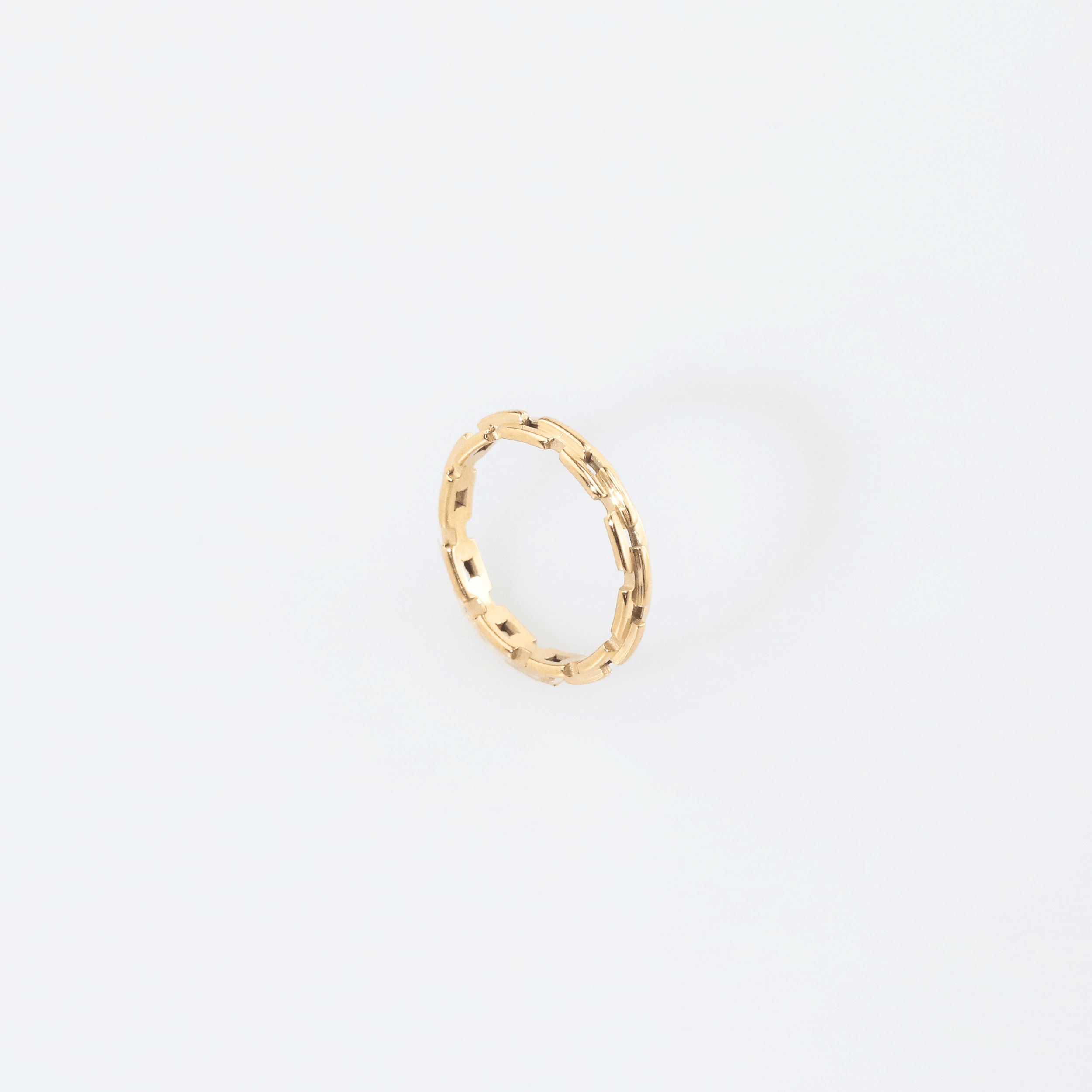 Rylan Linked Ring | 18k Gold Plated Stainless Steel 2