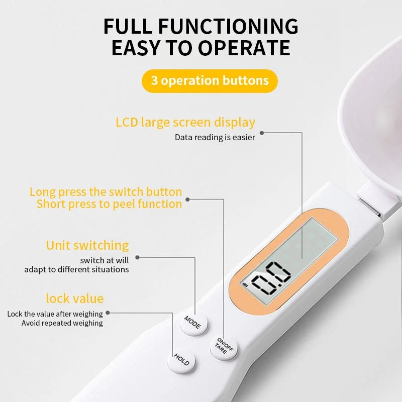 Mini Spoon Kitchen Digital Scale