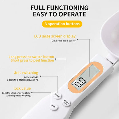 Mini Spoon Kitchen Digital Scale