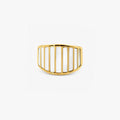 Sable Mother of Pearl Ring | 18k Gold Plated Stainless Steel 0