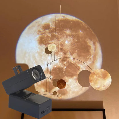 Earth Moon Planet Projection Lamp