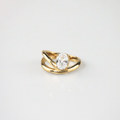 Soleil Curve Ring | 18k Gold Plated Stainless Steel 0