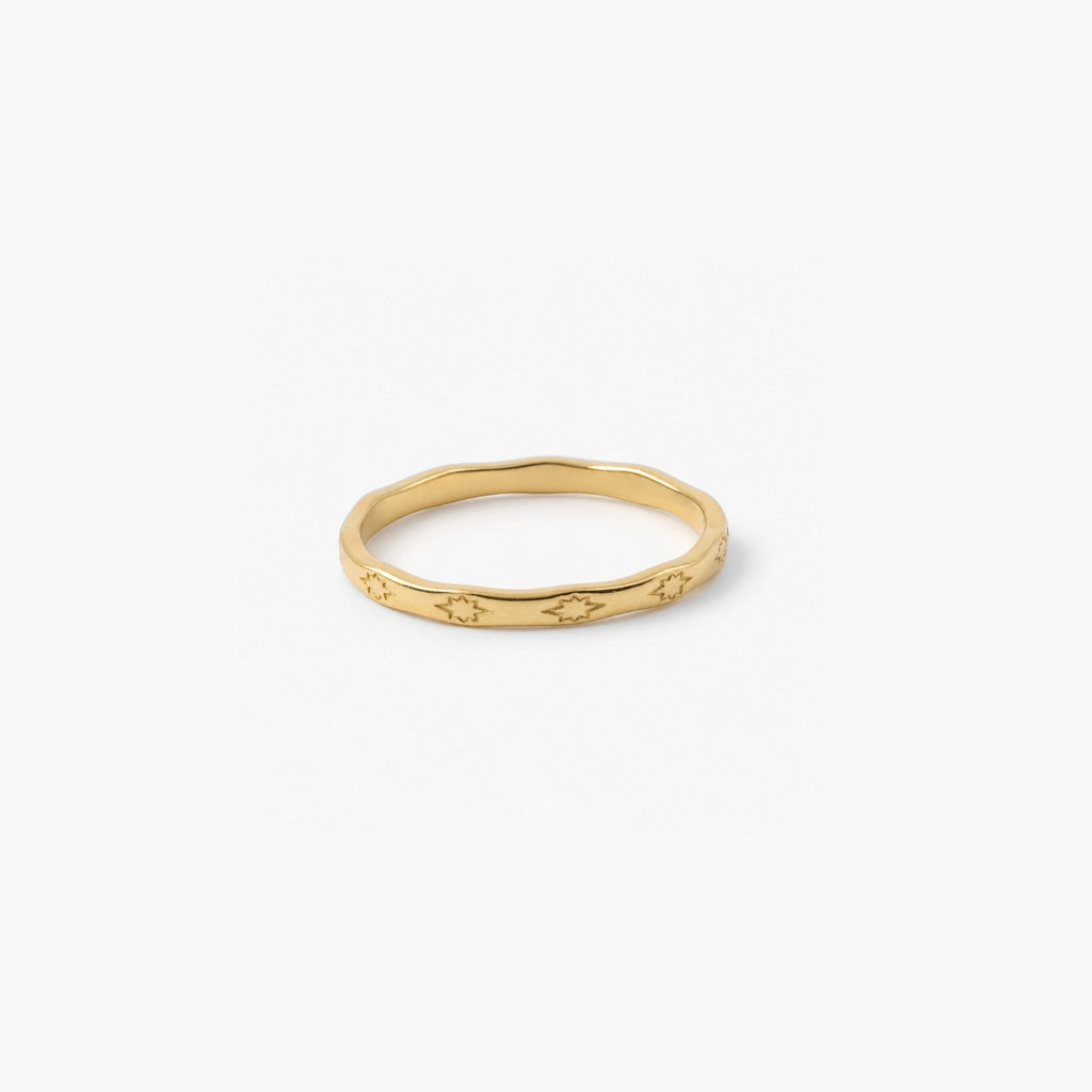 Soleil Loop Ring | 18k Gold Plated Sterling Silver 0