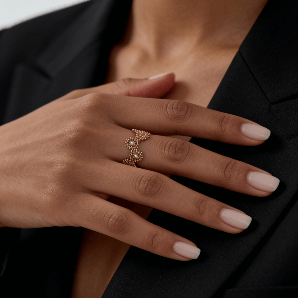 Soleil Open Ring | 18k Gold Plated Adjustable Brass 1