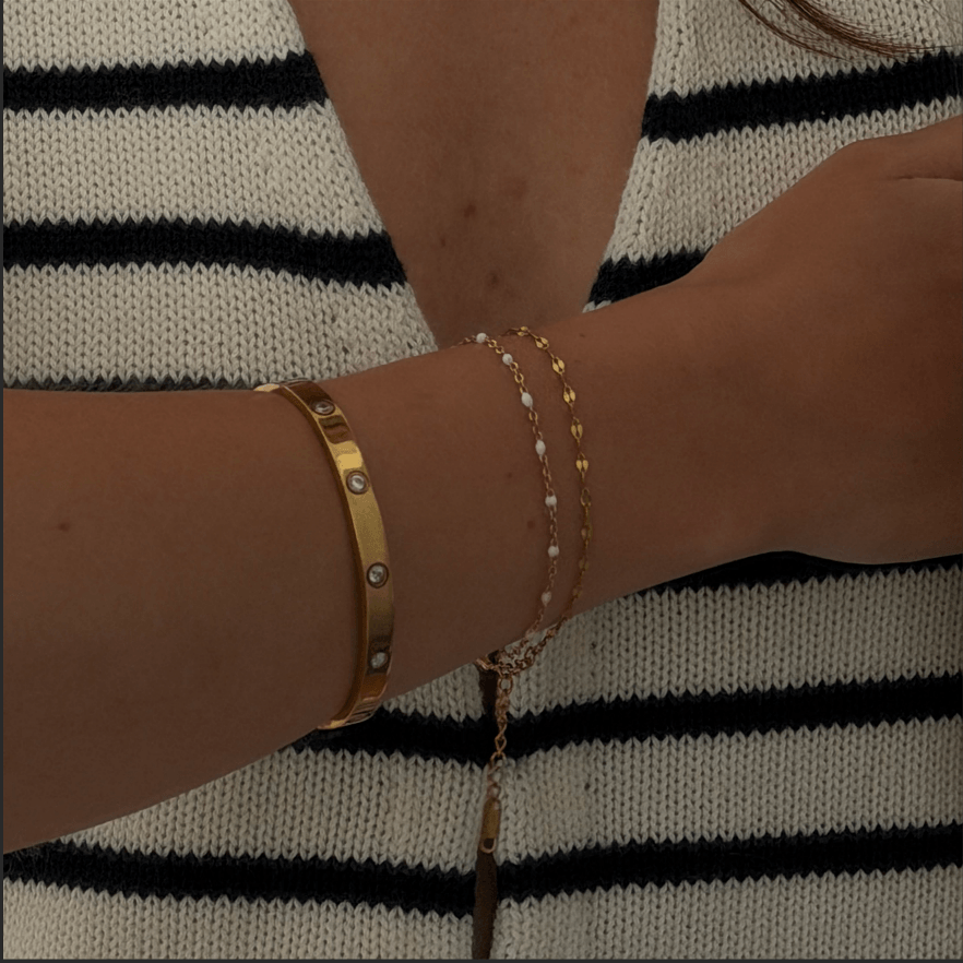 Sora Chain Bracelet | 18k Gold Plated, Tarnish Resistant 1