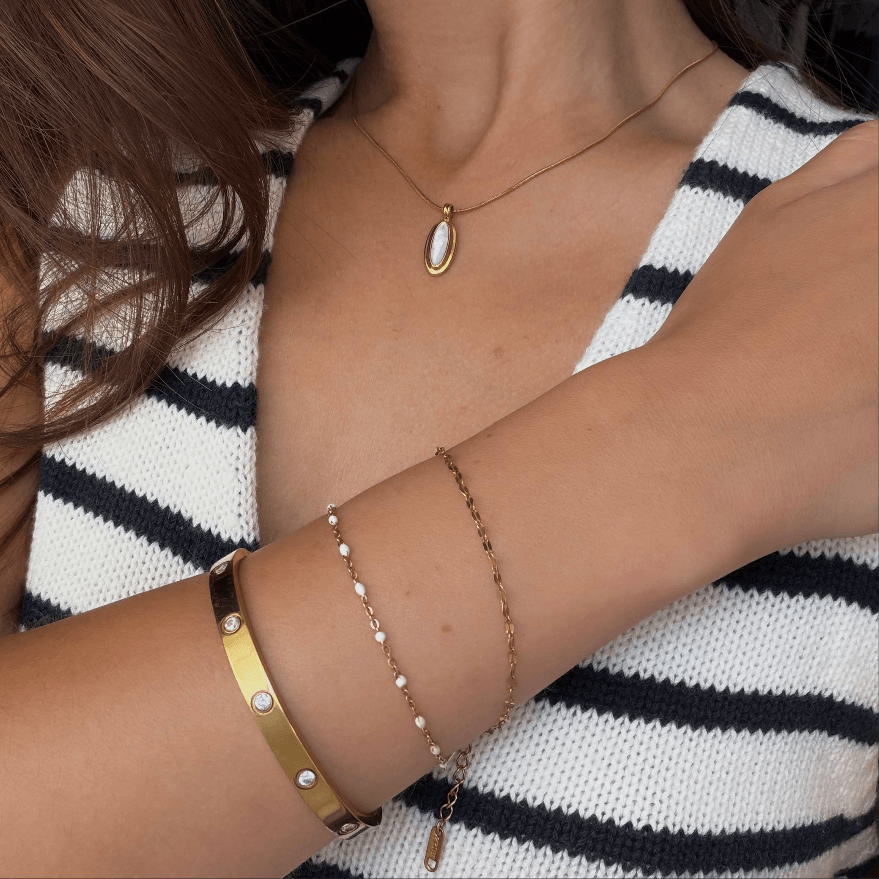 Sora Chain Bracelet | 18k Gold Plated, Tarnish Resistant 2