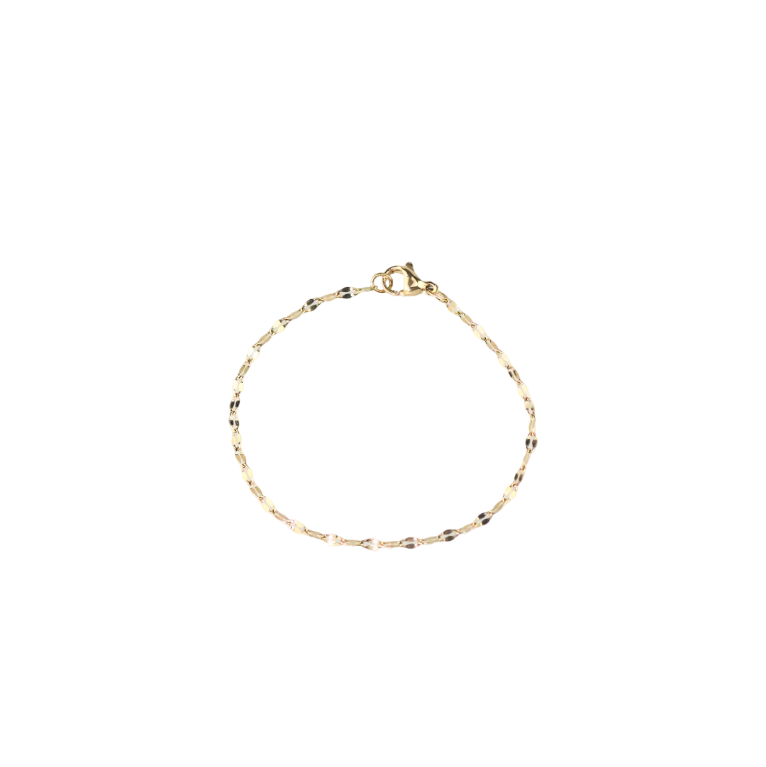 Sora Chain Bracelet | 18k Gold Plated, Tarnish Resistant 3