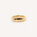 Talia Dome Ring | 18k Gold Plated Stainless Steel 0