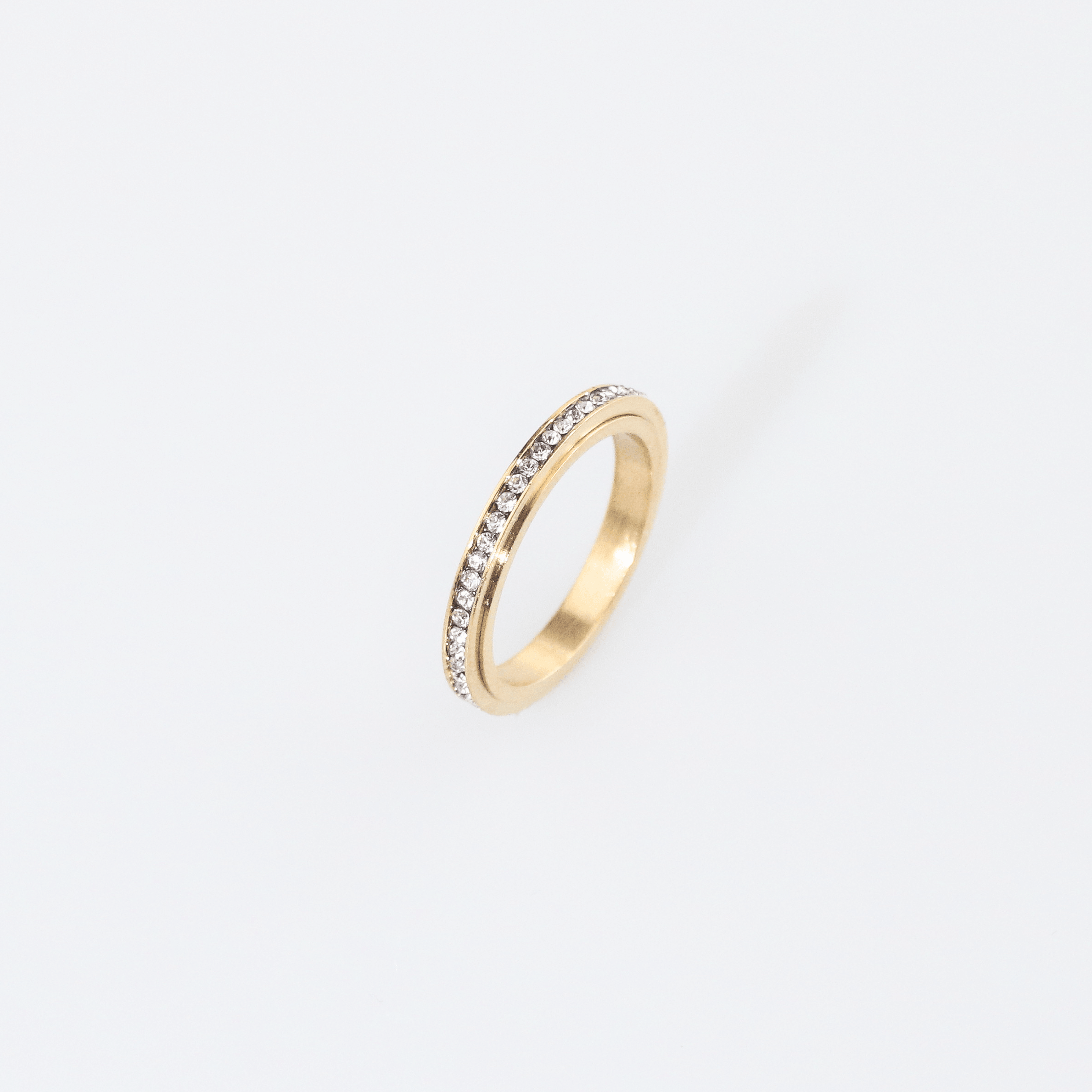 Talia Eternity Ring | 18k Gold Plated, Rotating Band for Women 2
