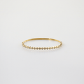 Talia Gold Bangle Bracelet | 18k Gold Plated, Slim Design with Shimmering Stones 0