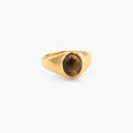 Talon Tiger's Eye Ring | 18k Gold Plated Stainless Steel 0