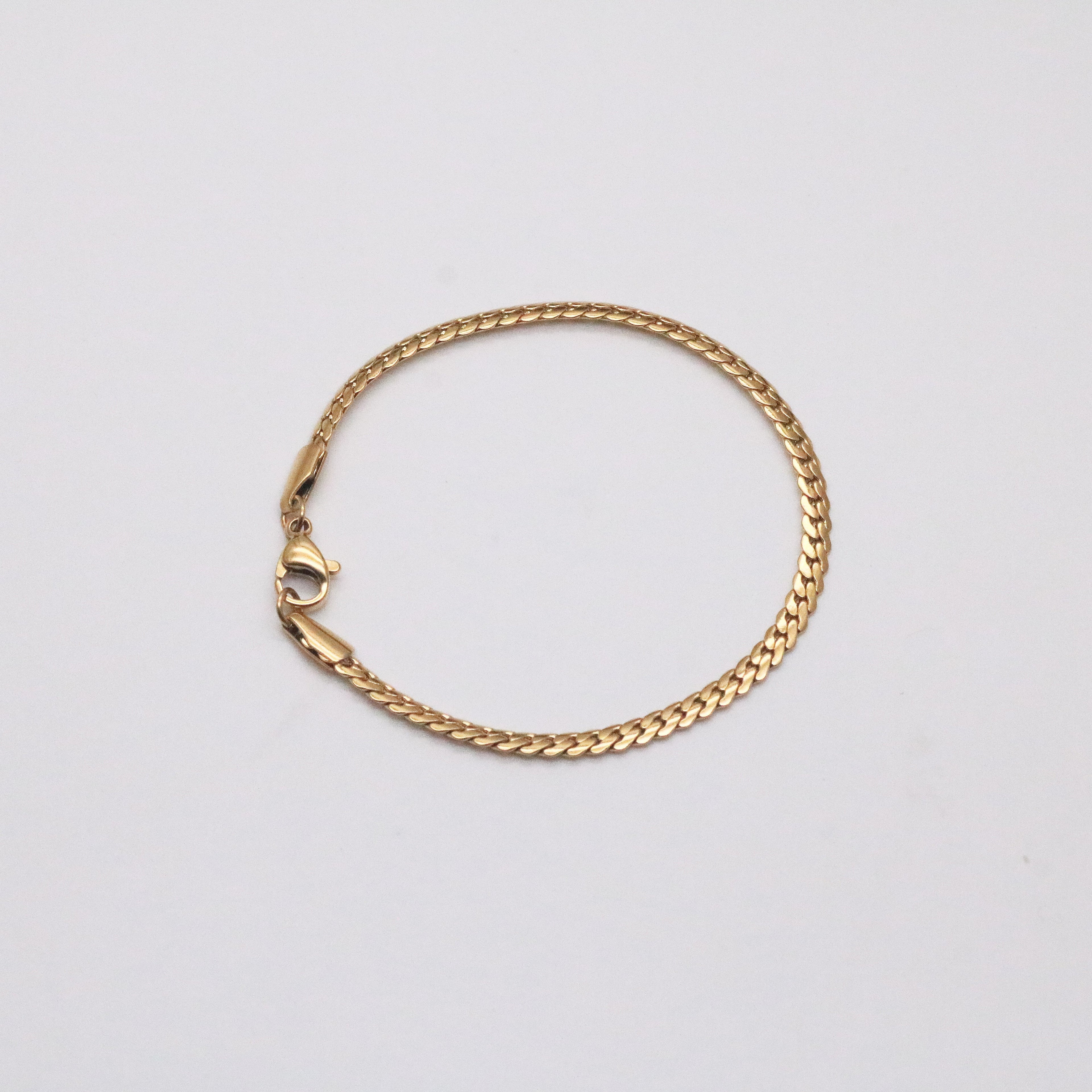 Uma Bracelet | 18k Gold Plated Stainless Steel, Tarnish Resistant 0