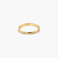 Viora Thin Ring | 14k Gold Plated Sterling Silver with Cubic Zirconia 0